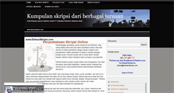 Desktop Screenshot of diskusiskripsi.com